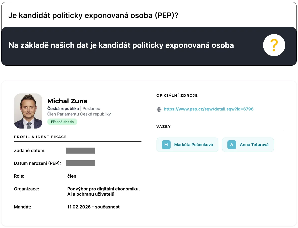 Co je PEP? Politicky exponovaná osoba srozumitelně